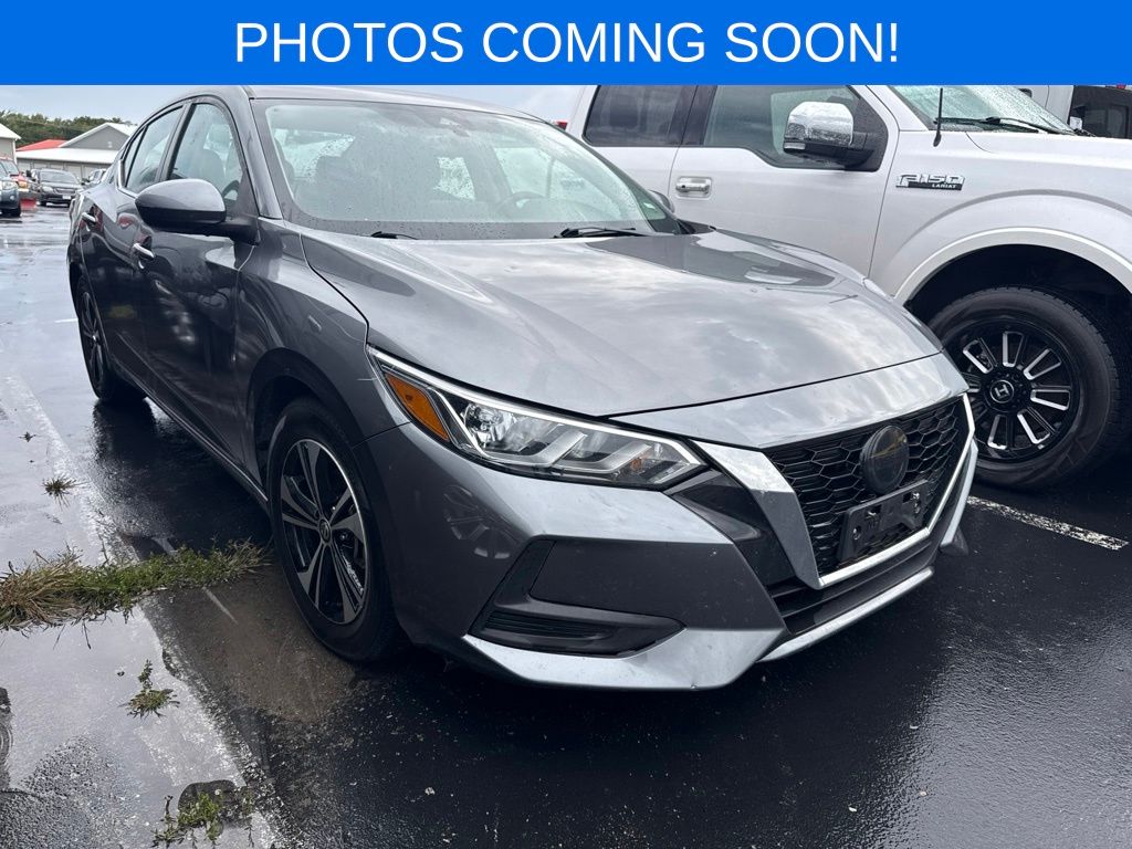 Gray (Gun Metallic) 2022 Nissan Sentra Sedan Front-Wheel Drive Continuously Variable Transmission