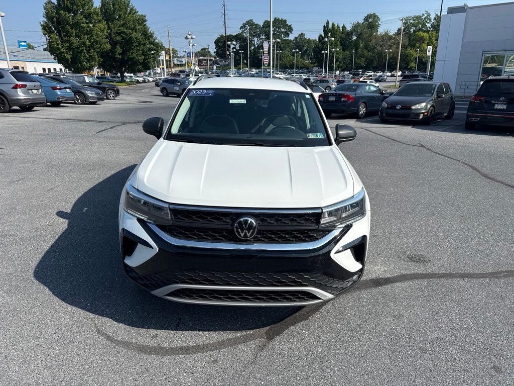 2023 Volkswagen Taos 1.5T S White at Auto Express Mitsubishi