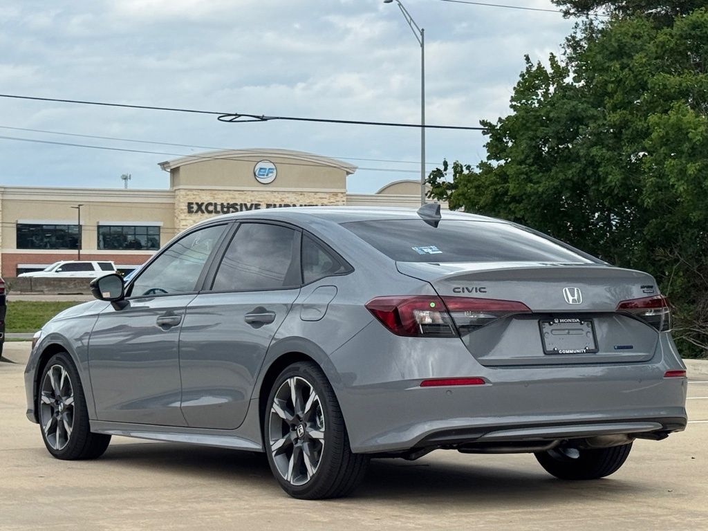 2026 Honda Civic Hybrid Sport Touring Gray at Legacy Ford