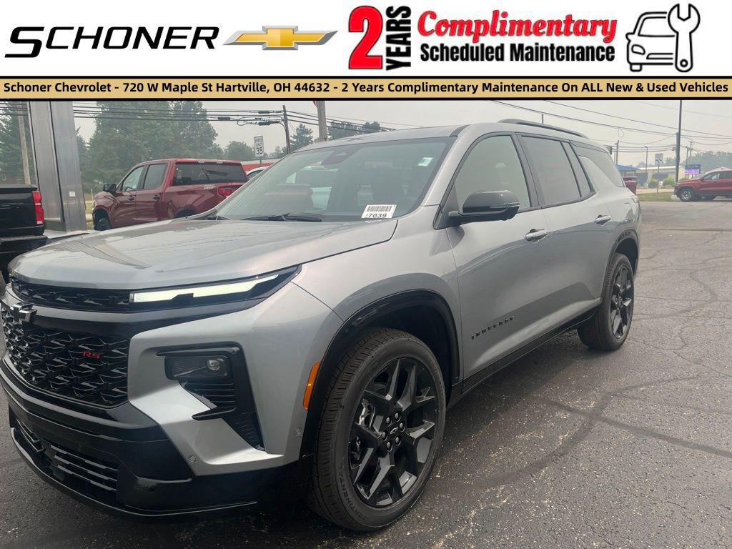 Sterling Gray Metallic 2026 Chevrolet Traverse SUV / Crossover Four-Wheel Drive 8-Speed Automatic