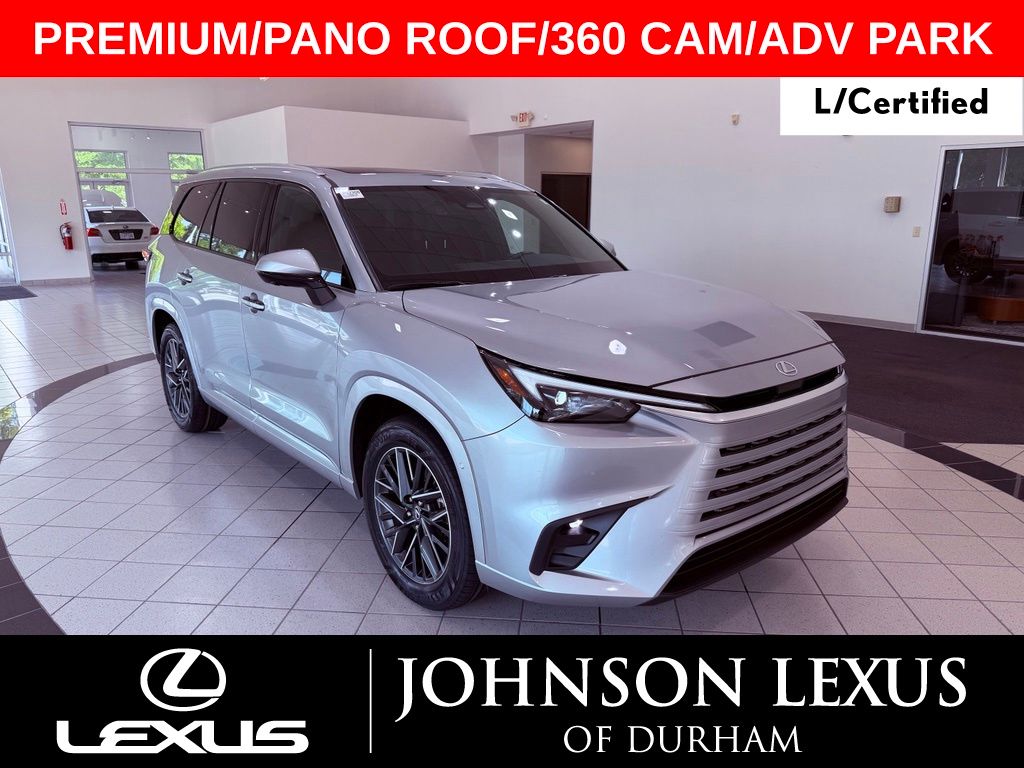 Celestial Silver Metallic 2025 Lexus TX SUV / Crossover Front-Wheel Drive 8-Speed Automatic