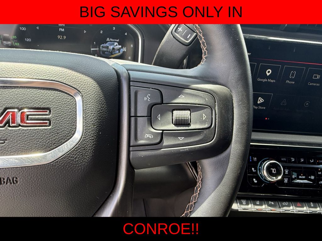 2024 GMC Sierra 2500HD AT4 White at Bayway Cadillac of The Woodlands