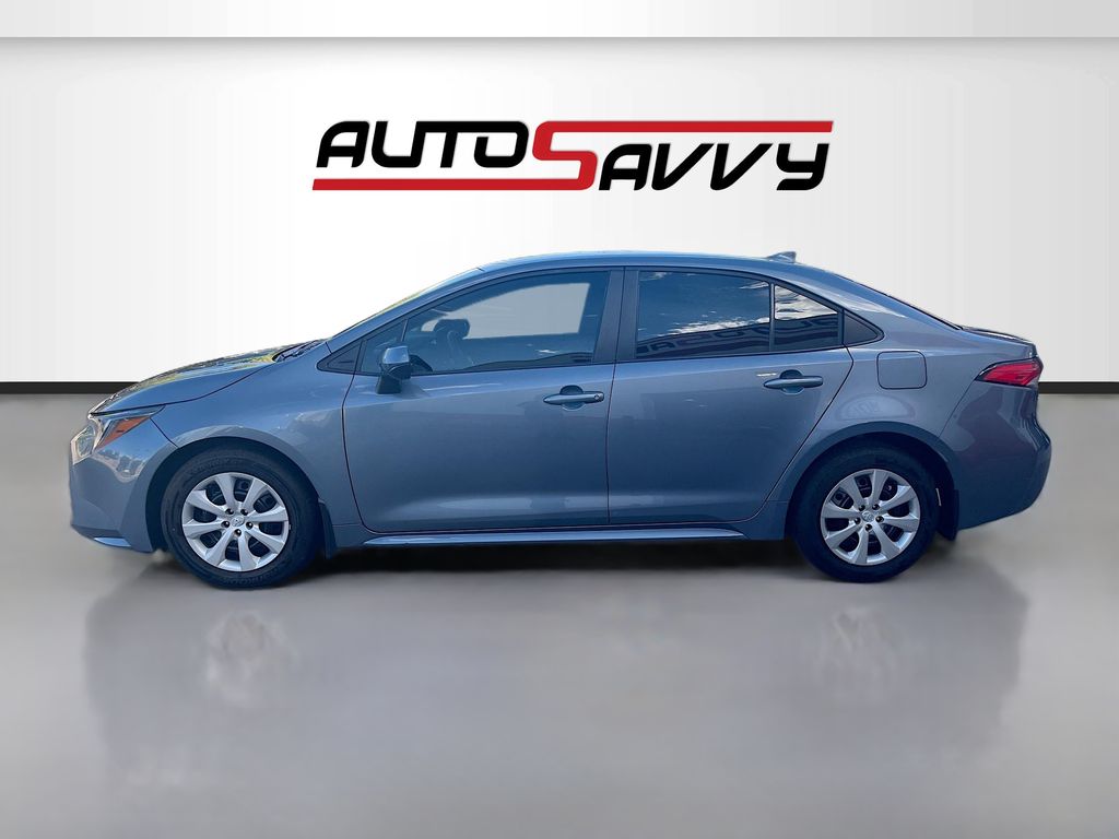 Used 2025 Blue Toyota LE image 4
