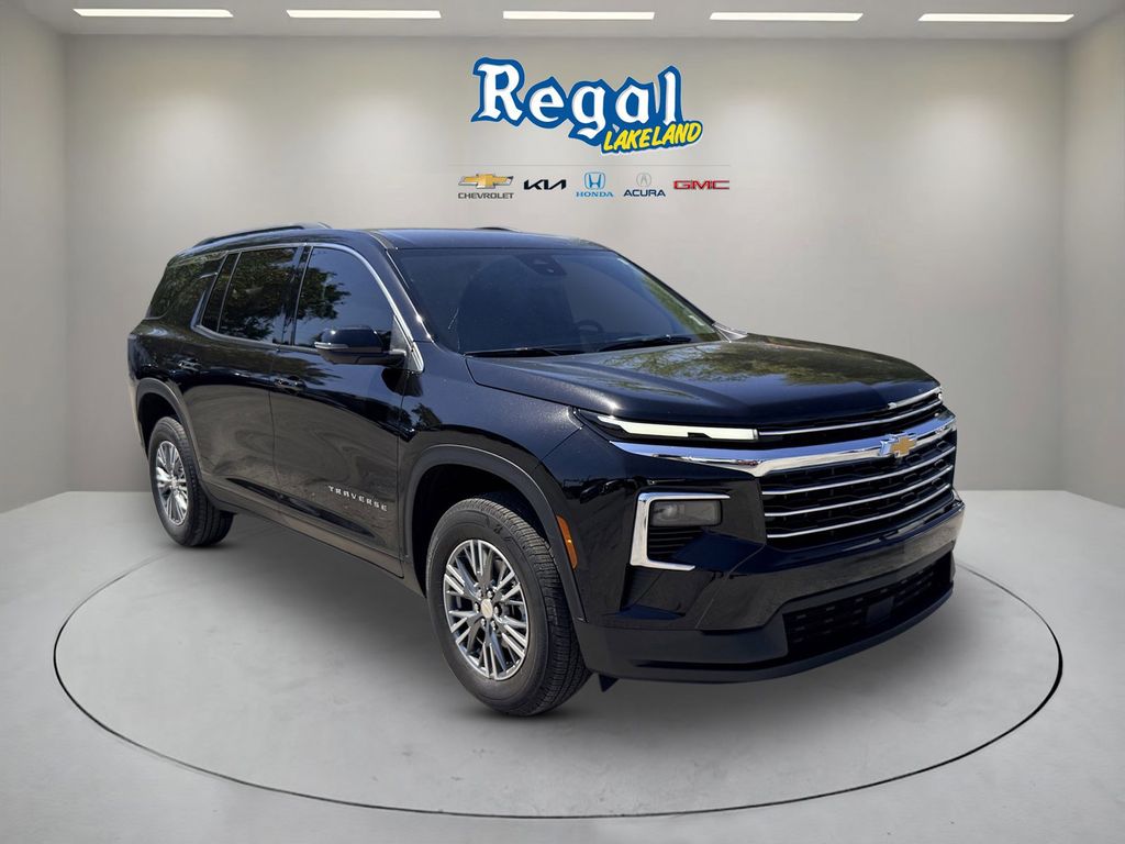 Mosaic Black Metallic 2025 Chevrolet Traverse LT FWD SUV / Crossover Front-Wheel Drive 8-Speed Automatic