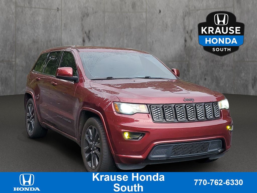 Velvet Red Pearlcoat 2017 Jeep Grand Cherokee SUV / Crossover 4X2 8-Speed Automatic