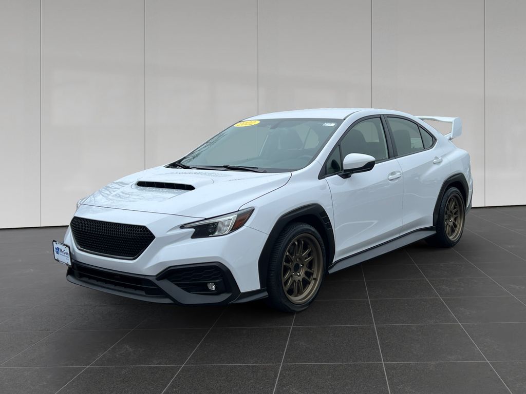 Ceramic White 2022 Subaru WRX Premium AWD Sedan All-Wheel Drive 6-Speed Manual