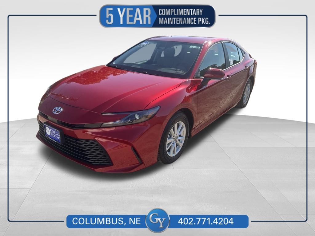 Supersonic Red 2026 Toyota Camry Sedan Front-Wheel Drive Continuously Variable Transmission