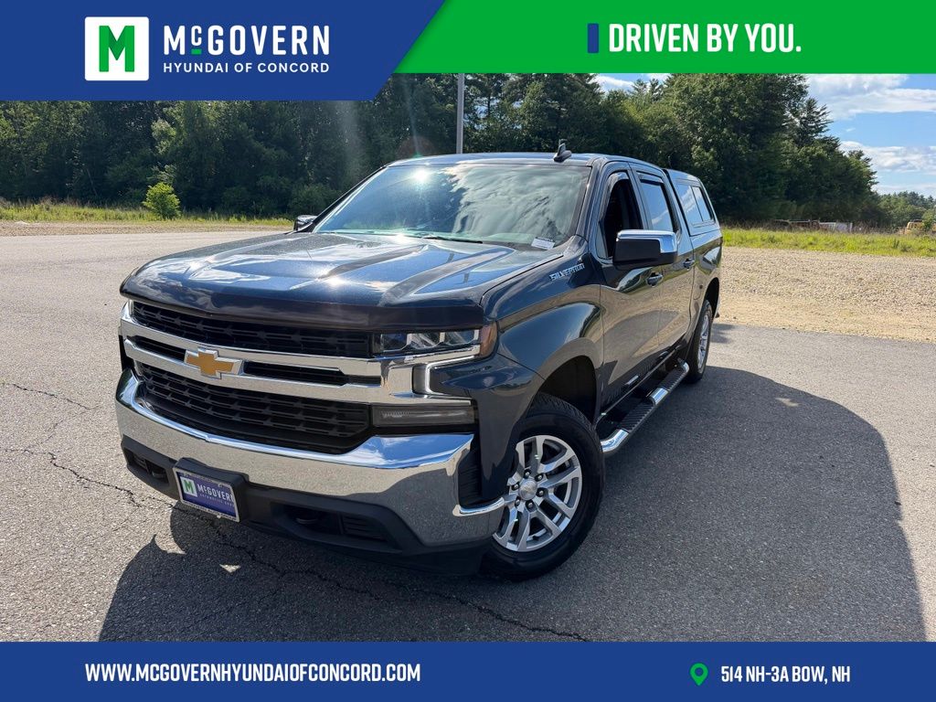 Northsky Blue Metallic 2021 Chevrolet Silverado 1500 Pickup Truck Four-Wheel Drive 8-Speed Automatic
