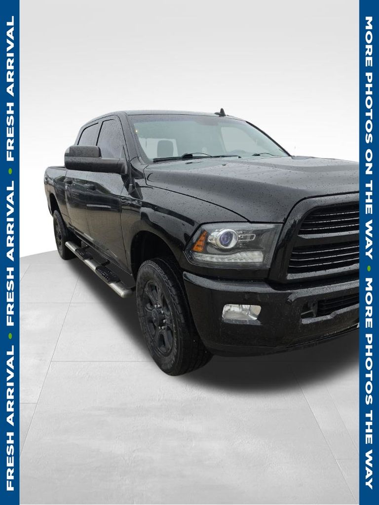 Black Clearcoat 2014 RAM 2500 Big Horn Crew Cab 4WD Pickup Truck Four-Wheel Drive 6-Speed Automatic