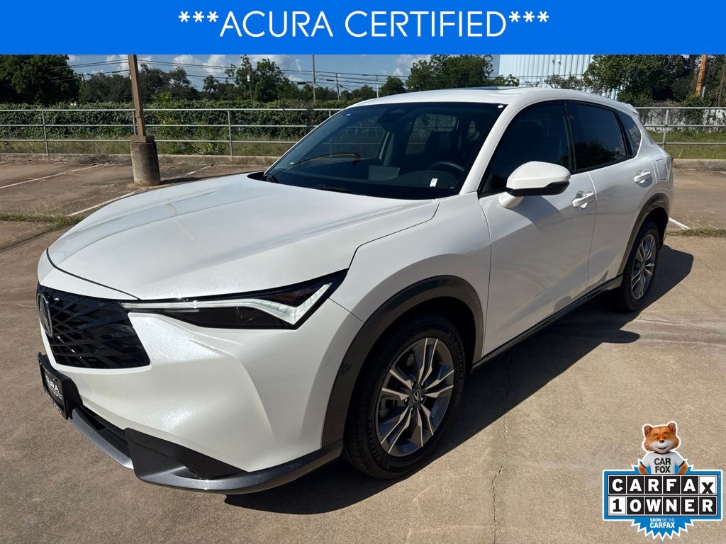 Platinum White Pearl 2025 Acura ADX SH-AWD SUV / Crossover All-Wheel Drive Continuously Variable Transmission