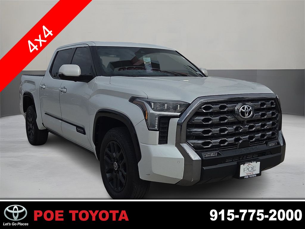 Pearl 2024 Toyota Tundra Pickup Truck Four-Wheel Drive Automatic