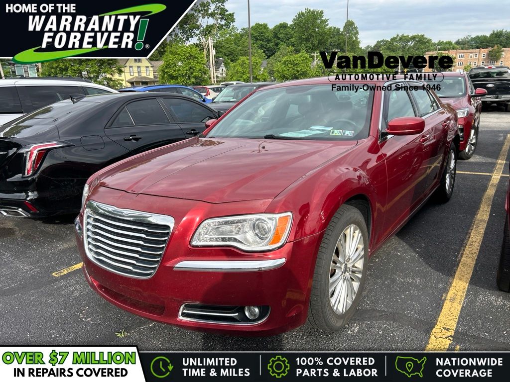 Deep Cherry Red Crystal Pearlcoat 2014 Chrysler 300 Sedan All-Wheel Drive 8-Speed Automatic