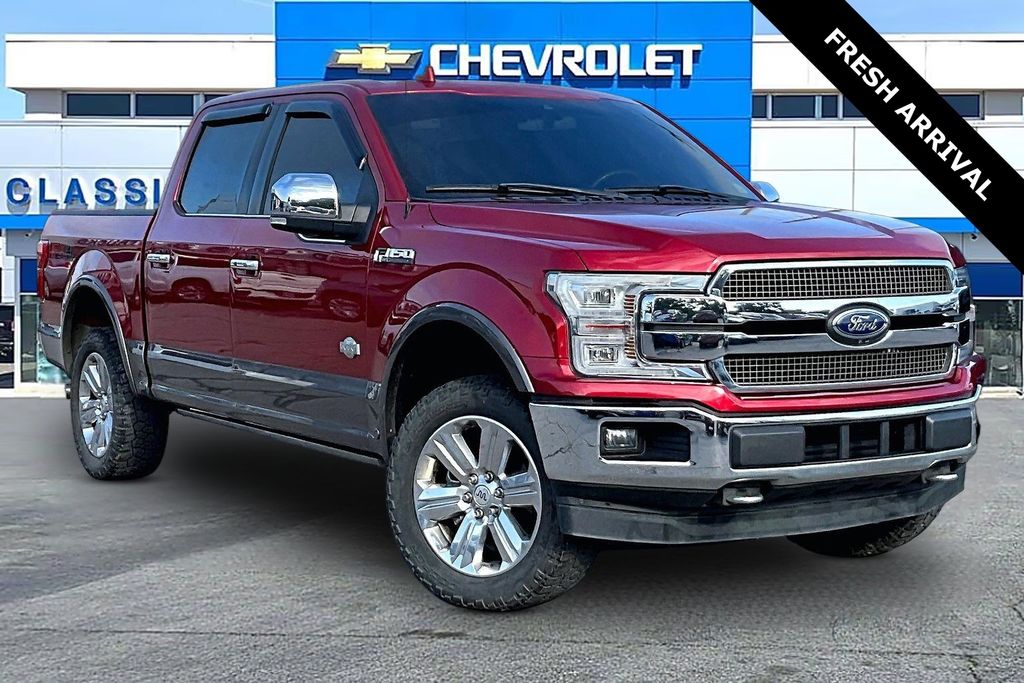 Rapid Red Metallic Tinted Clearcoat 2020 Ford F-150 Pickup Truck Four-Wheel Drive Automatic