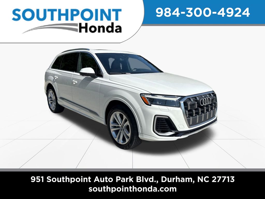Carrara White 2025 Audi Q7 SUV / Crossover All-Wheel Drive 8-Speed Automatic