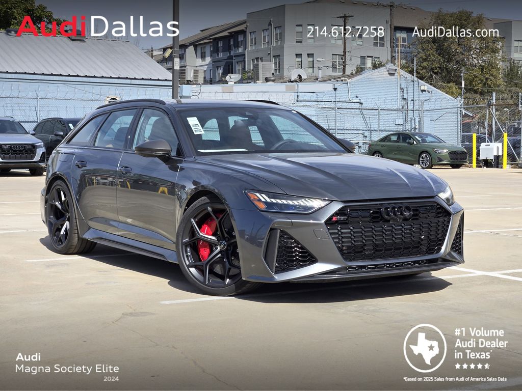 new 2026 Audi RS 6 Avant performance car, priced at $154,590