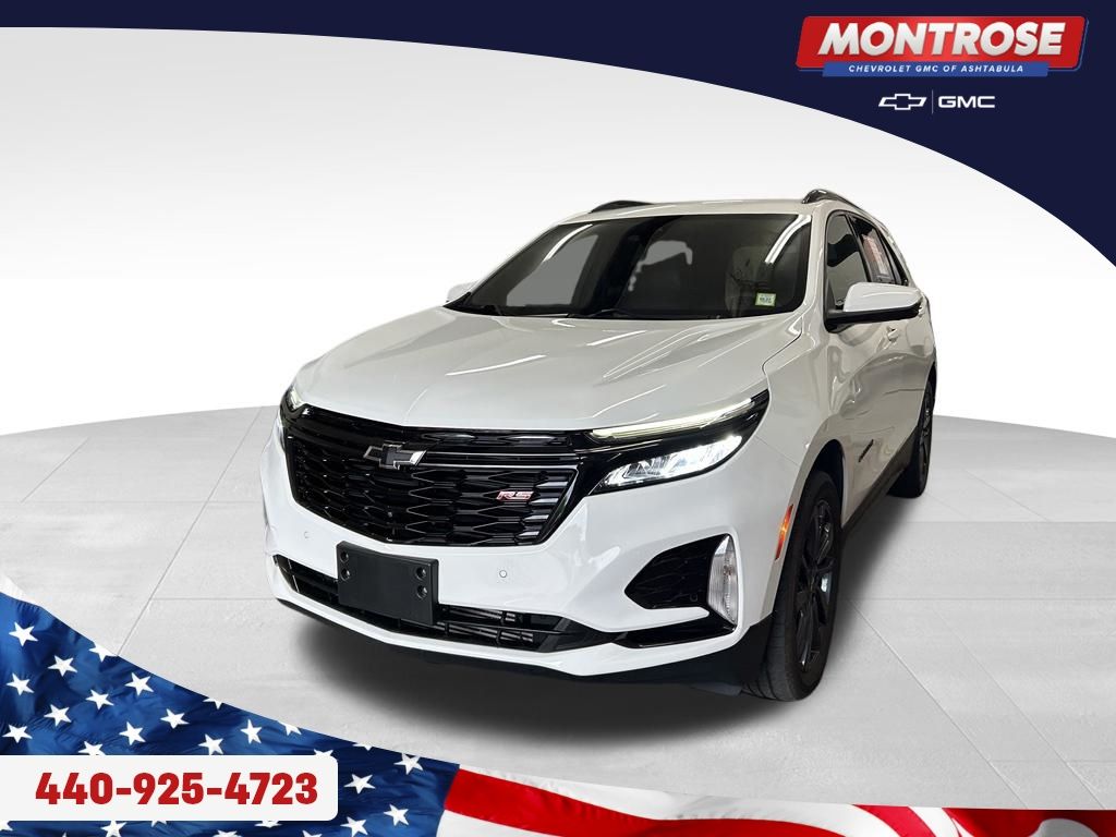 Summit White 2024 Chevrolet Equinox SUV / Crossover Four-Wheel Drive 6-Speed Automatic Overdrive