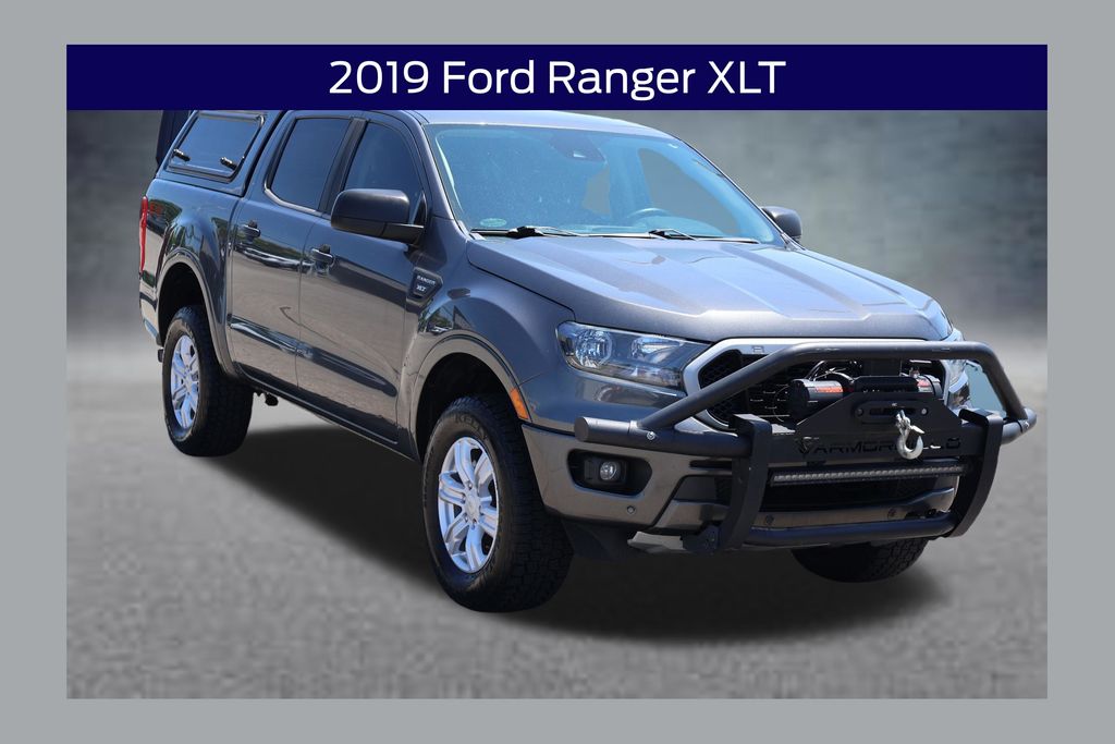 Gray (Magnetic) 2019 Ford Ranger Pickup Truck Four-Wheel Drive Automatic