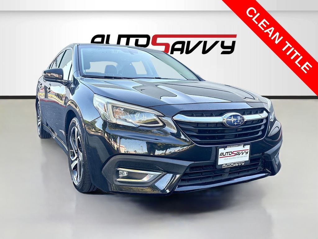 Crystal Black Silica 2021 Subaru Legacy Sedan All-Wheel Drive Continuously Variable Transmission