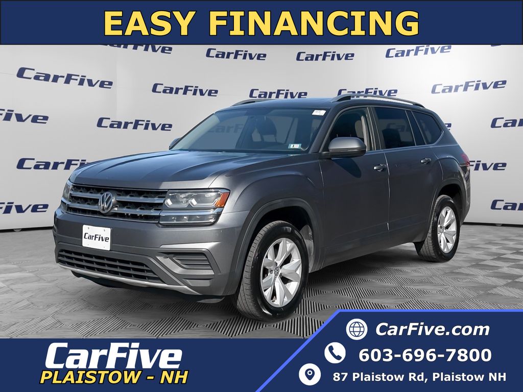 Gray 2018 Volkswagen Atlas Launch Edition 4Motion SUV / Crossover All-Wheel Drive 8-Speed Automatic