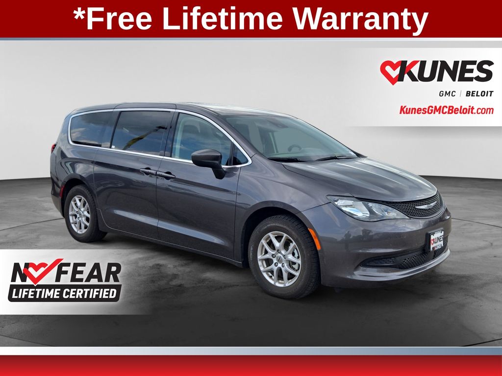 Gray (Granite Crystal Metallic Clearcoat) 2023 Chrysler Voyager Minivan Front-Wheel Drive 9-Speed Automatic