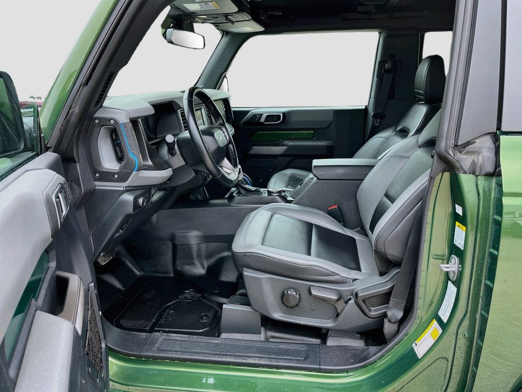 2022 Ford Bronco Black Diamond Green at AutoSavvy Houston Southwest