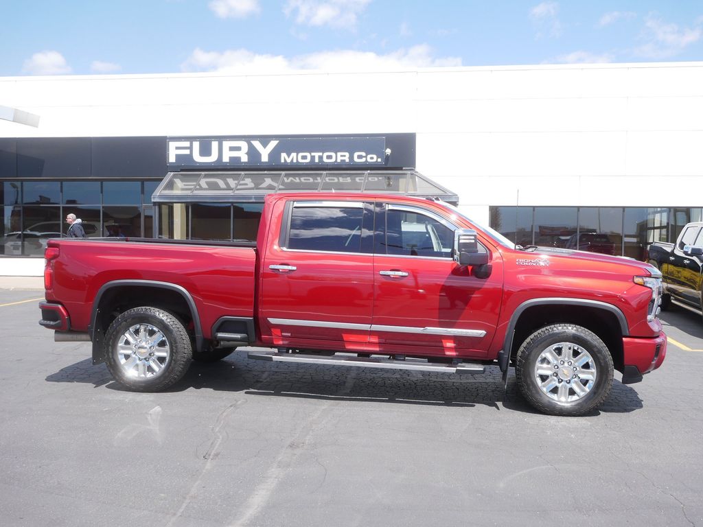 Radiant Red Tintcoat 2024 Chevrolet Silverado 3500HD Pickup Truck Four-Wheel Drive Automatic