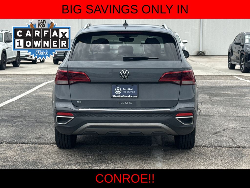 2023 Volkswagen Taos 1.5T SE Gray at DeMontrond Automotive Group