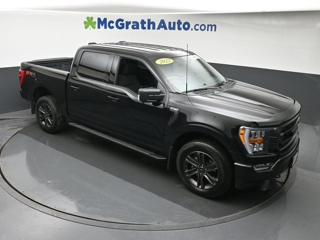 Certified Used 2022 Black Ford XLT image 3