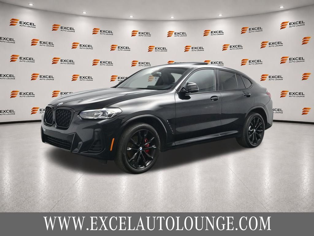 Black 2023 BMW X4 SUV / Crossover All-Wheel Drive 8-Speed Automatic
