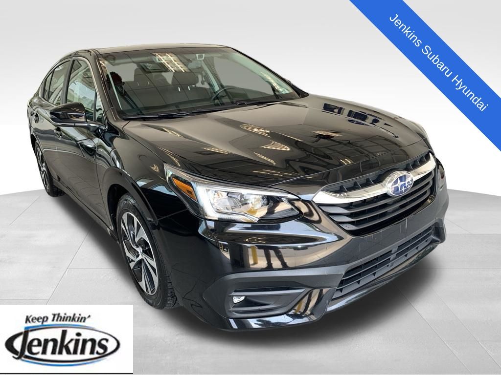 Crystal Black Silica 2022 Subaru Legacy Sedan All-Wheel Drive Continuously Variable Transmission