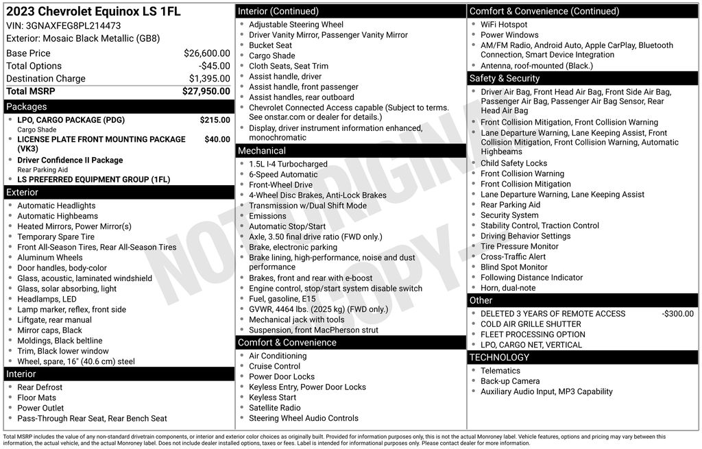 Used 2023 Chevrolet Equinox SUV