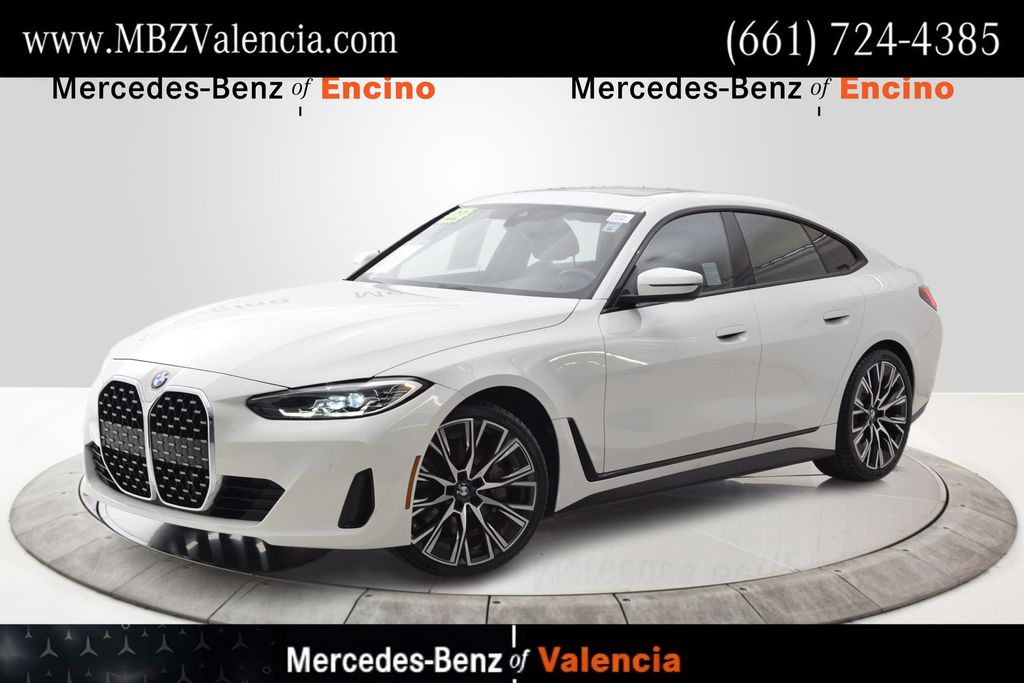 Alpine White 2022 BMW 4 Series Coupe Rear-Wheel Drive 8-Speed Automatic
