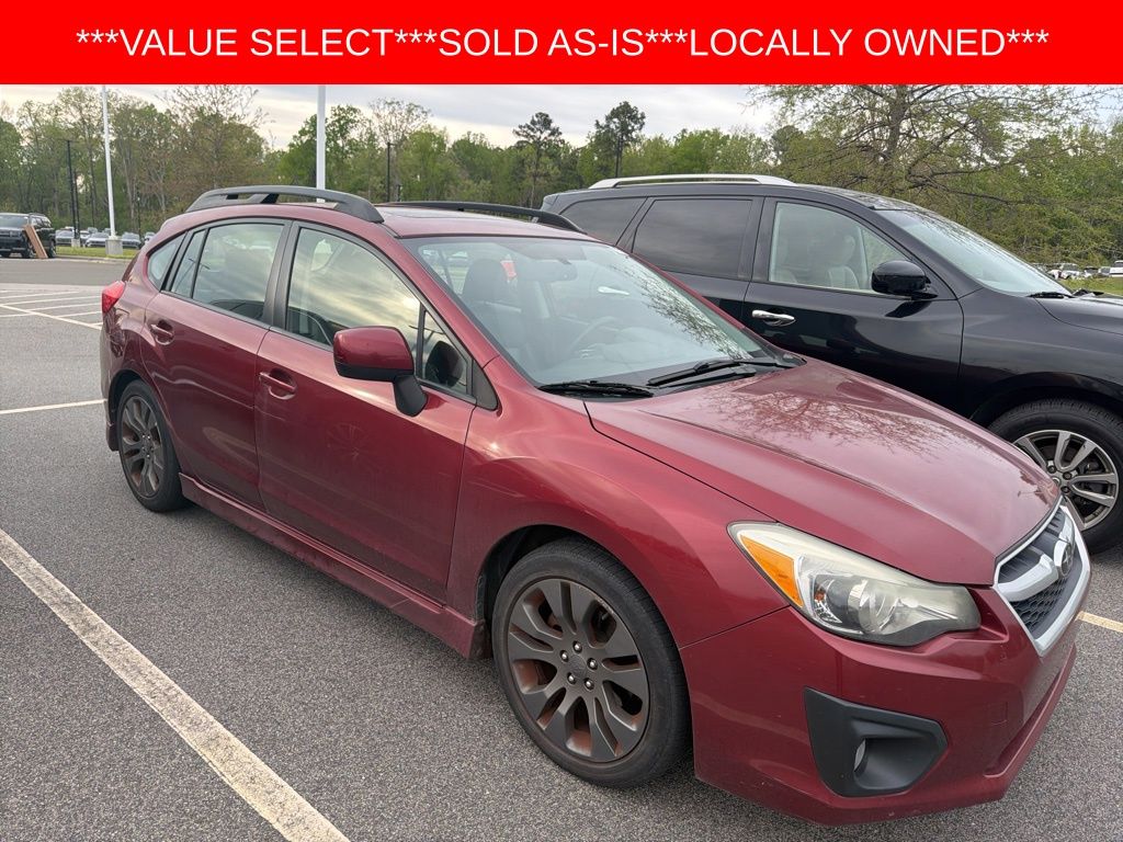 Red (Maroon) 2012 Subaru Impreza 2.0i Sport Limited Hatchback Hatchback All-Wheel Drive Continuously Variable Transmission