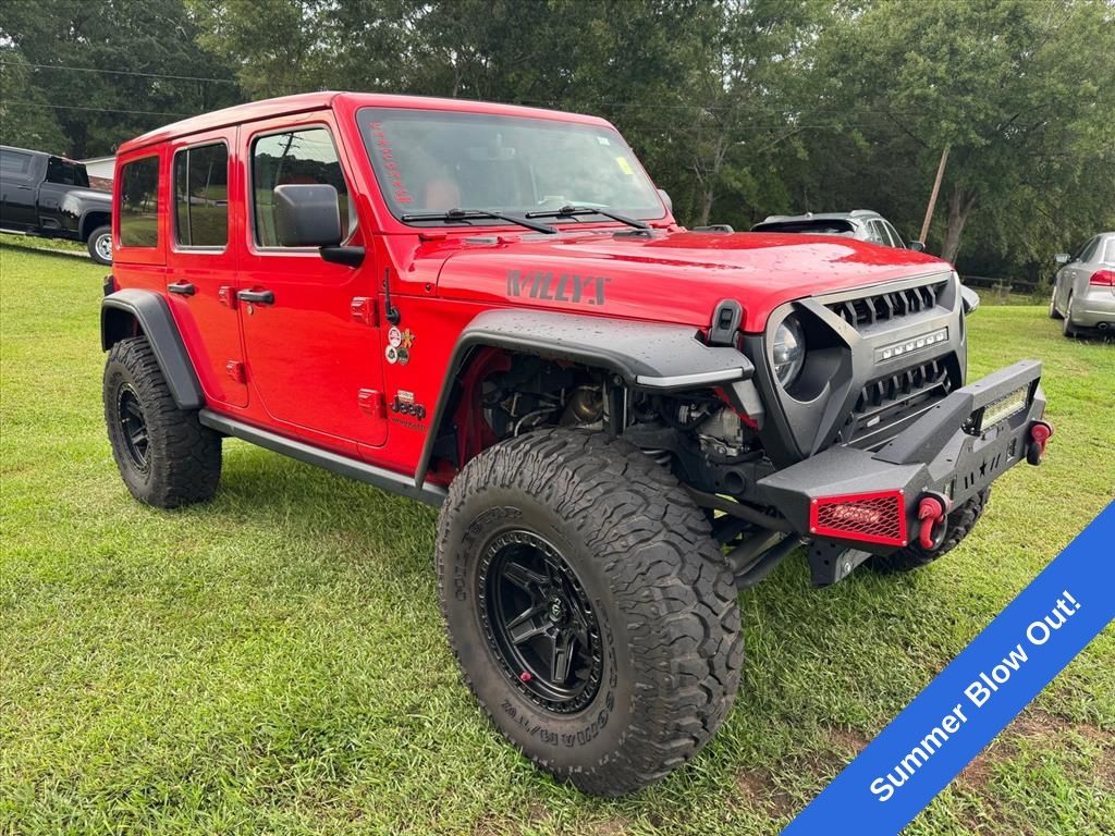 Firecracker Red Clearcoat 2021 Jeep Wrangler SUV / Crossover Four-Wheel Drive 8-Speed Automatic