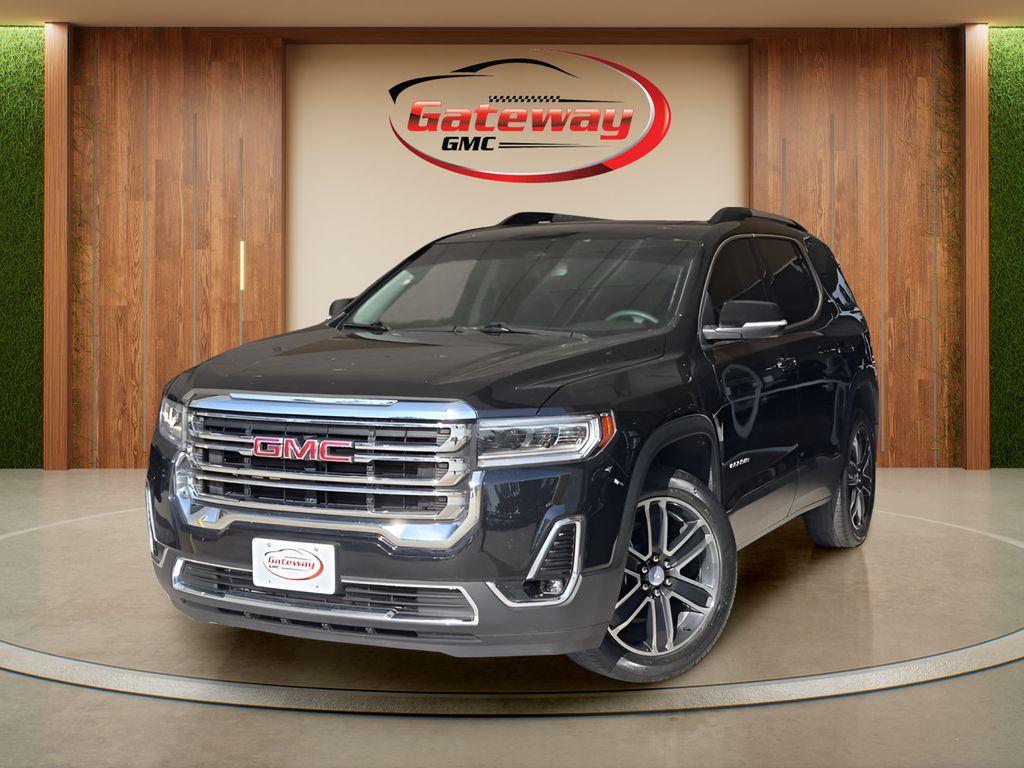 Black (Ebony Twilight Metallic) 2023 GMC Acadia SUV / Crossover Front-Wheel Drive 9-Speed Automatic