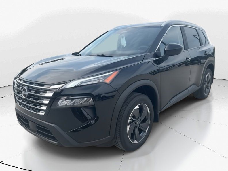 2025 Super Black Nissan Rogue SV FWD SUV