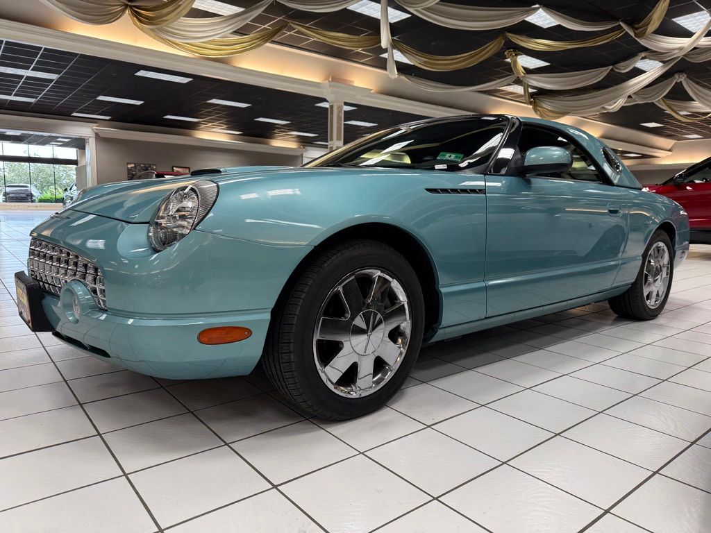 2002 Ford Thunderbird Deluxe RWD Convertible Rear-Wheel Drive 5-Speed Automatic