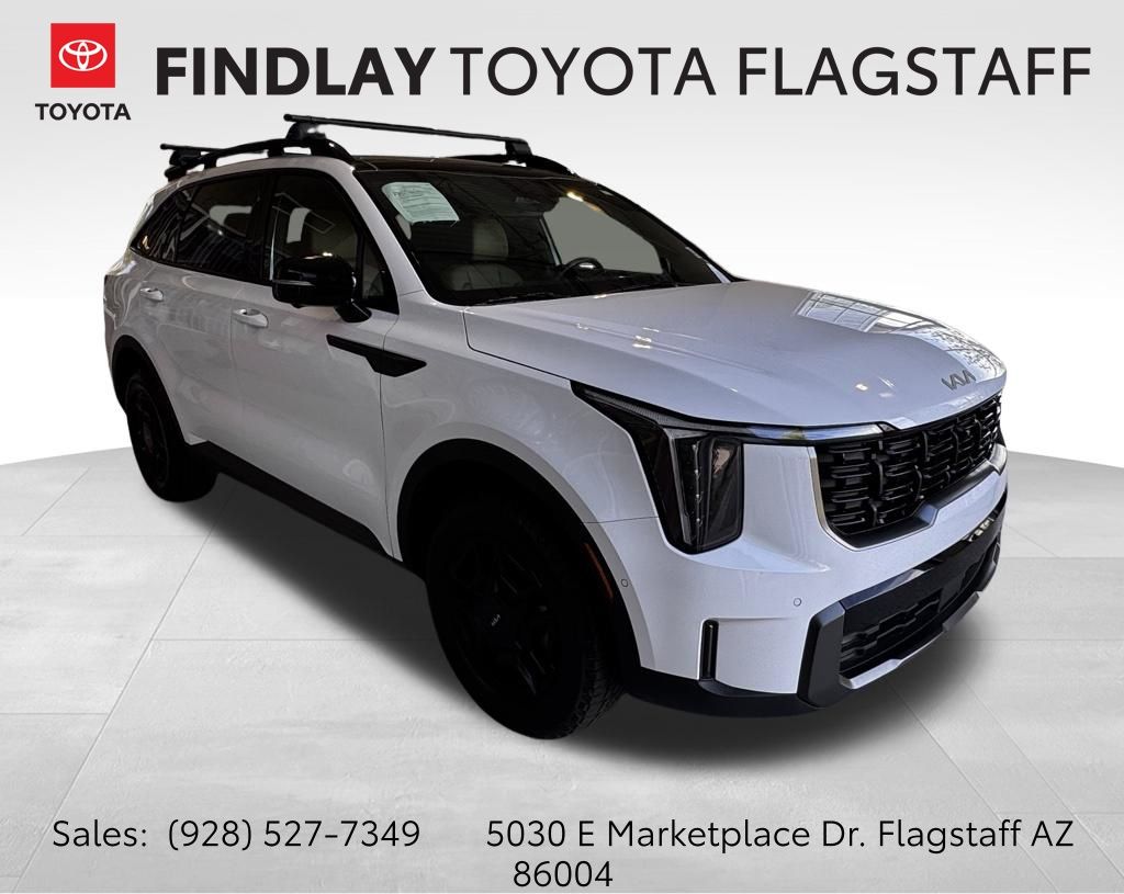 Glacial White Pearl 2024 Kia Sorento X-Pro SX Prestige AWD SUV / Crossover All-Wheel Drive 8-Speed Dual Clutch