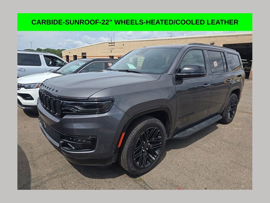 Baltic Gray Metallic Clearcoat 2025 Jeep Wagoneer SUV / Crossover 4X2 8-Speed Automatic