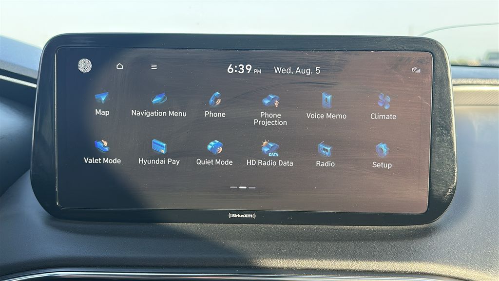 2023 Hyundai Santa Fe SEL Silver at Parkway Family Mazda