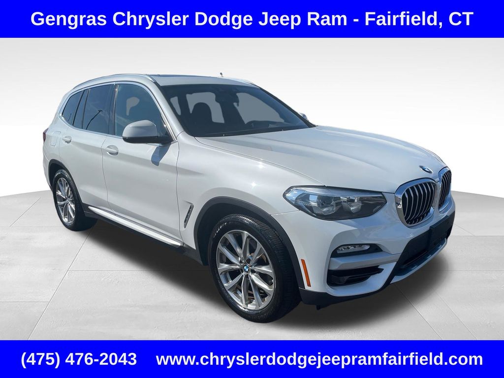 Mineral White Metallic 2018 BMW X3 SUV / Crossover All-Wheel Drive 8-Speed Automatic