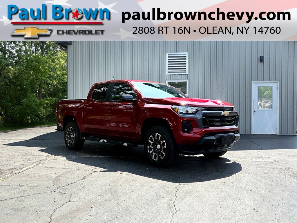 Radiant Red Tintcoat 2023 Chevrolet Colorado Pickup Truck Four-Wheel Drive 8-Speed Automatic