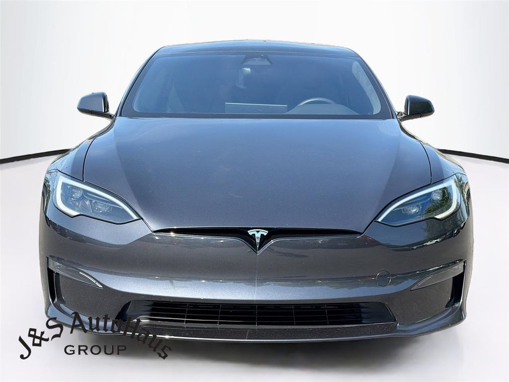 Stealth Gray 2024 Tesla Model S AWD Sedan All-Wheel Drive 1-Speed Automatic