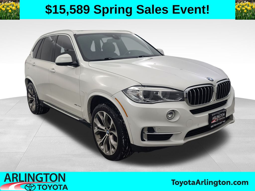 White Metallic 2017 BMW X5 xDrive40e iPerformance AWD SUV / Crossover All-Wheel Drive 8-Speed Automatic