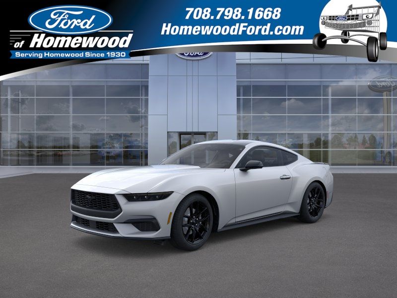 Iconic Silver Metallic 2026 Ford Mustang Coupe Automatic