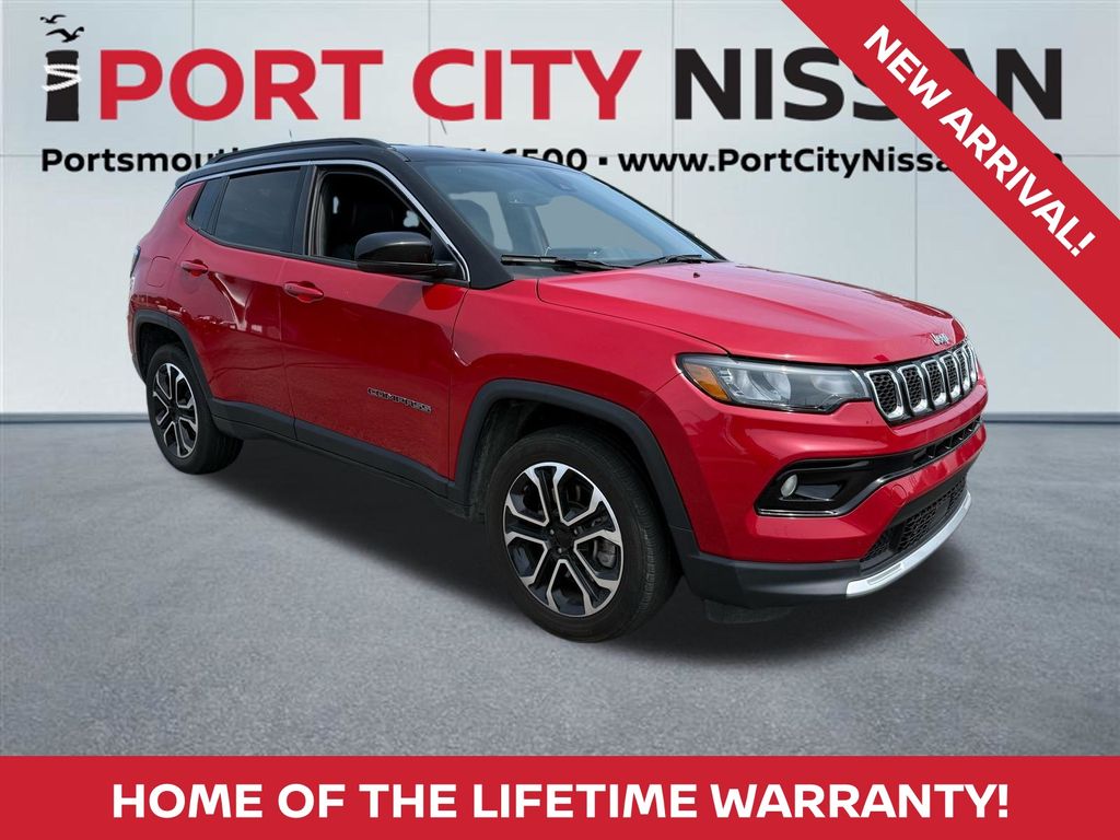 Red Hot Pearlcoat 2024 Jeep Compass SUV / Crossover Four-Wheel Drive 8-Speed Automatic