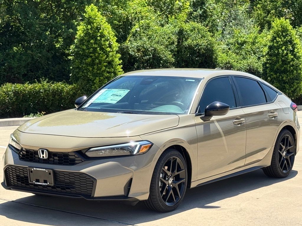 2026 Honda Civic Sport Tan at Community Honda