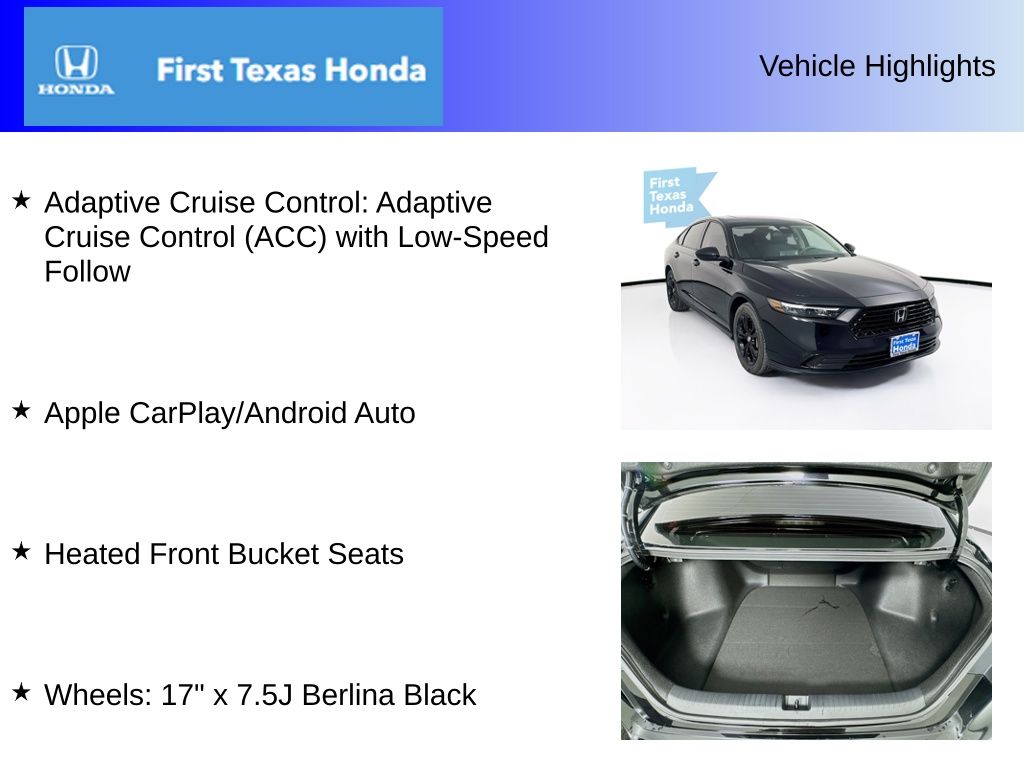 Used Car 2025 Honda Accord  Se For Sale Under $30,000 In Austin, Texas