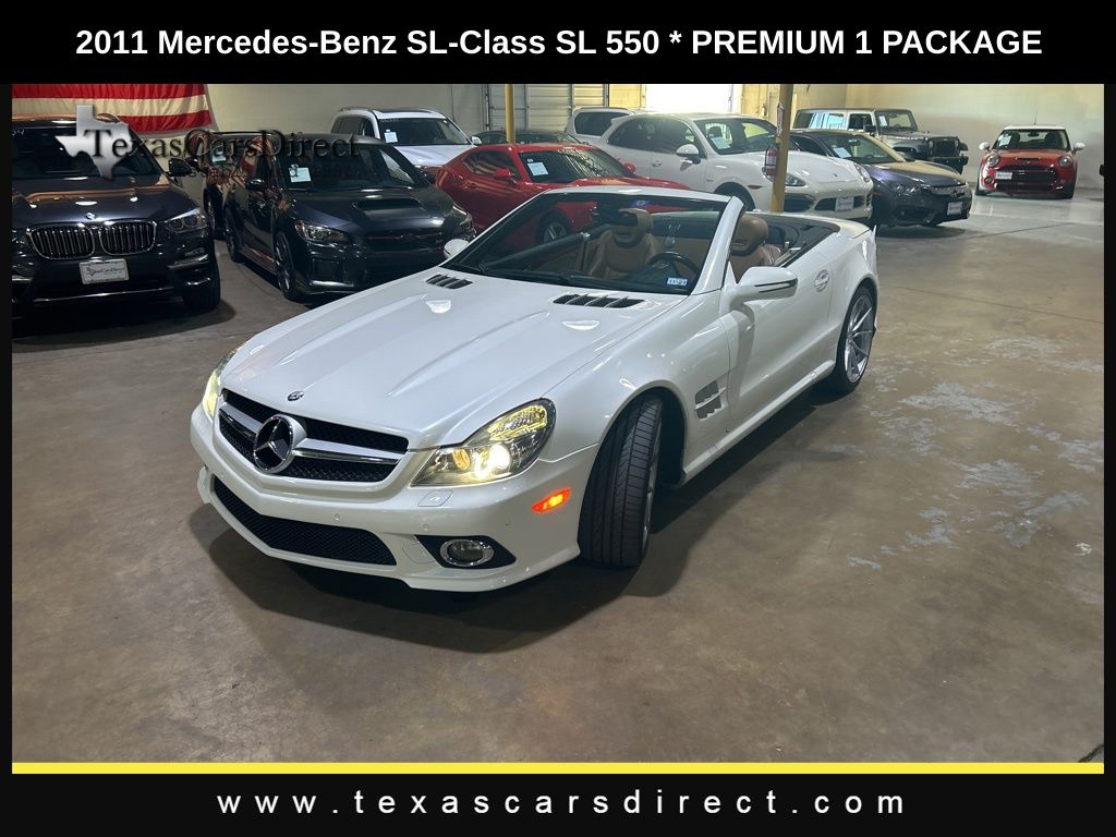 2011 Mercedes-Benz SL-Class SL 550 2