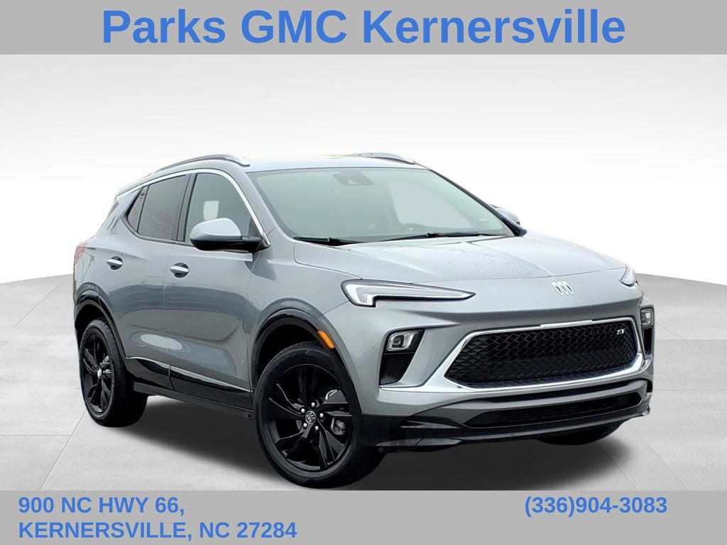 Gray Metallic 2024 Buick Encore GX SUV / Crossover All-Wheel Drive 9-Speed Automatic